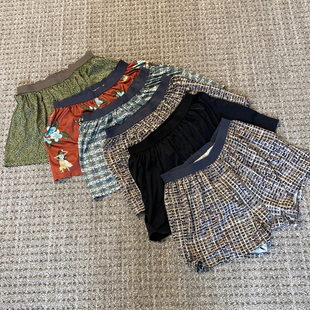 Patagonia Mens Classic Capilene Boxer Shorts (bundle of 5)